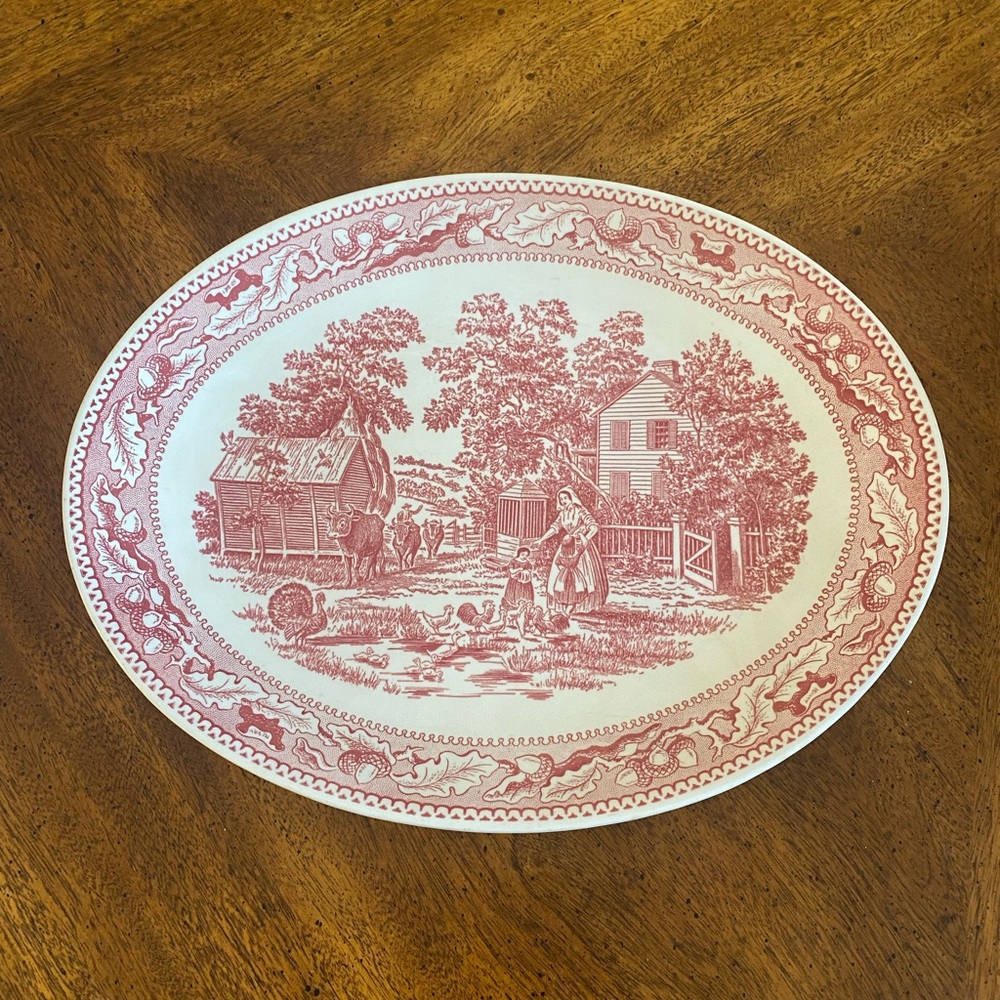 Royal China Memory Lane Oval Platter